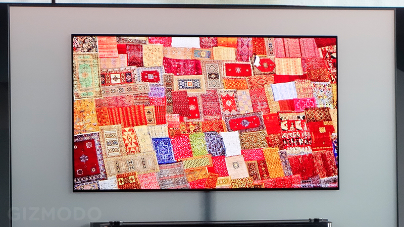 Illustration for article titled Just Look How Freaking Thin LG's New OLED TVs Are